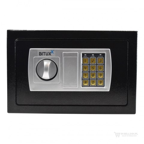 Bituxx sejf meblowy z zamkiem elektronicznym – bezpieczna szafka na dokumenty i wartości