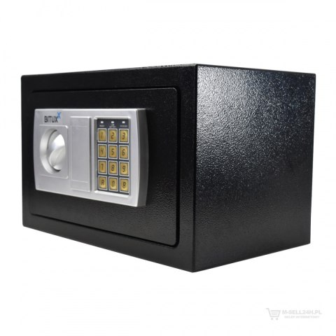 Bituxx sejf meblowy z zamkiem elektronicznym – bezpieczna szafka na dokumenty i wartości