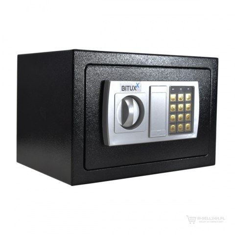 Bituxx sejf meblowy z zamkiem elektronicznym – bezpieczna szafka na dokumenty i wartości