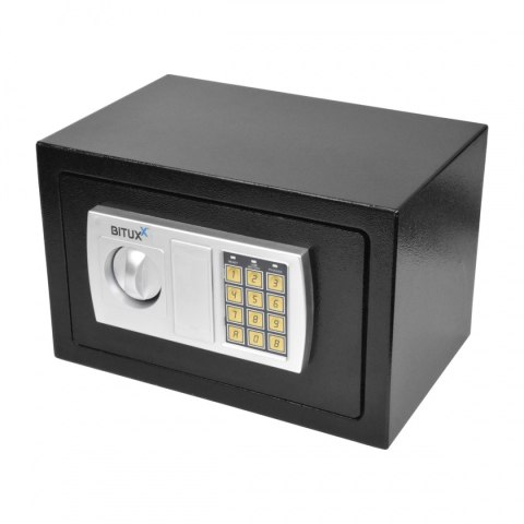 Bituxx sejf meblowy z zamkiem elektronicznym – bezpieczna szafka na dokumenty i wartości