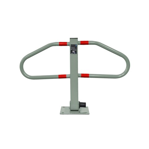 SKŁADANA BARIERKA PARKINGOWA MOTYL ZAMYKANA NA KLUCZ BLOKADA