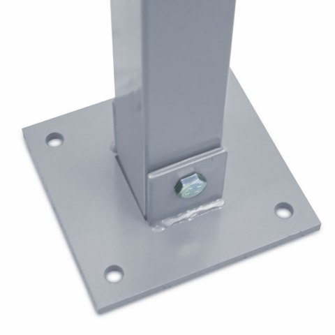 SKŁADANA BLOKADA PARKINGOWA SŁUPEK BLOKUJĄCY WIDOCZNY NA KLUCZ