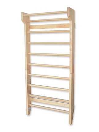 Drabinka gimnastyczna do rehabilitacji 195 cm drewniana – solidna drabinka gimnastyczna do ćwiczeń rehabilitacji