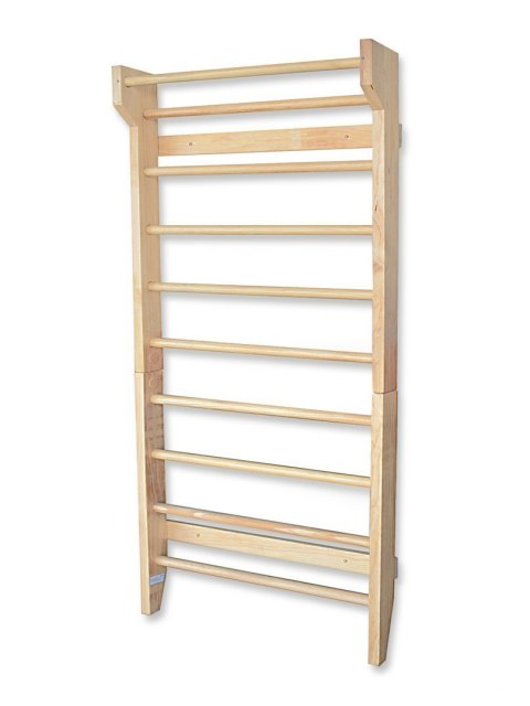 Drabinka gimnastyczna do rehabilitacji 195 cm drewniana – solidna drabinka gimnastyczna do ćwiczeń rehabilitacji