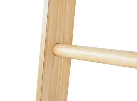 Drabinka gimnastyczna do rehabilitacji 195 cm drewniana – solidna drabinka gimnastyczna do ćwiczeń rehabilitacji