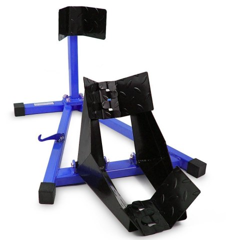 Bituxx Stojak Motocyklowy na Przednie Koło 17–21″ – Stabilny Uchwyt Warsztatowy / Transportowy