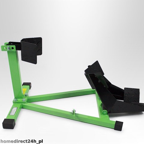 STOJAK DO MOTORU MOTOCYKLA PRZÓD ZIELONY MOCNY UCHWYT 17-21 CALI