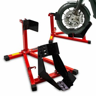 STOJAK DO MOTORU MOTOR MOTOCYKLOWY PRZEDNI PRZEDNIE KOŁO 17 - 21 CALI