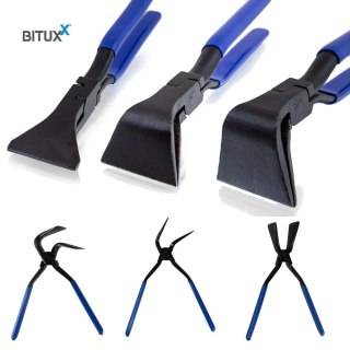 SZCZYPCE CĘGI DEKARSKIE BLACHARSKIE ZESTAW DO BLACH 0° 45° 90° 3 SZT