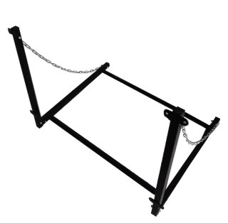 Stojak na opony solidne wykonanie regulacja szerokości