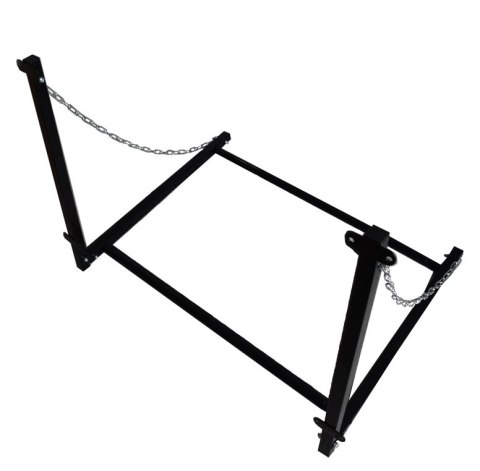 Stojak Na Opony 4 Szt Stalowy Mocny Z Regulacją Udźwig 90kg