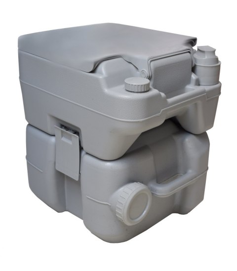 Mobilna Toaleta Turystyczna 20 L – Przenośne WC do Kampera, Kempingu i Namiotu, Łatwe Spłukiwanie i Transport