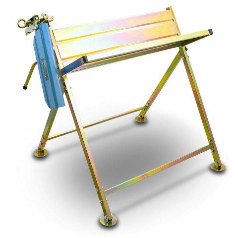 UNIWERSALNY STÓŁ DO CIĘCIA DRZEWA UCHWYT NA PIŁĘ KOZIOŁEK ROBOCZY