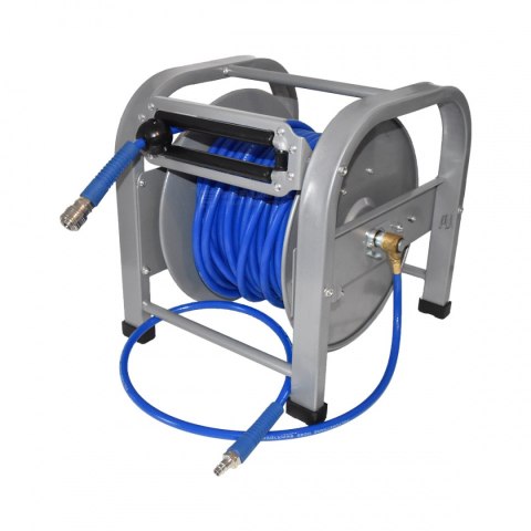 WĄŻ PNEUMATYCZNY BITUXX 30M Z AUTOMATYCZNYM BĘBNEM WYTRZYMAŁOŚĆ 16 BAR