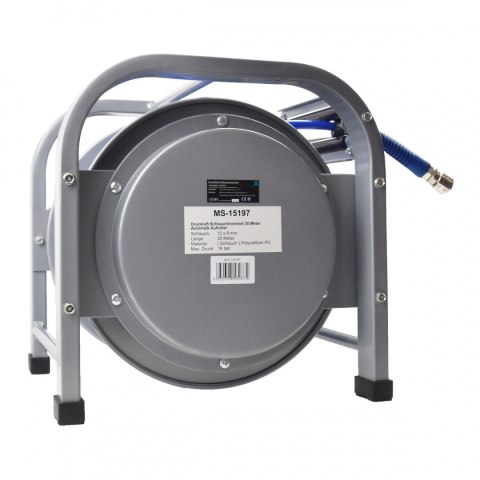 WĄŻ PNEUMATYCZNY BITUXX 30M Z AUTOMATYCZNYM BĘBNEM WYTRZYMAŁOŚĆ 16 BAR