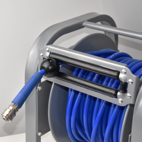 WĄŻ PNEUMATYCZNY BITUXX 30M Z AUTOMATYCZNYM BĘBNEM WYTRZYMAŁOŚĆ 16 BAR