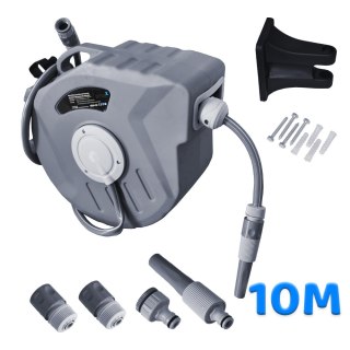 Wąż ogrodowy do wody 10m bębnowy na automatycznym ZWIJAKU