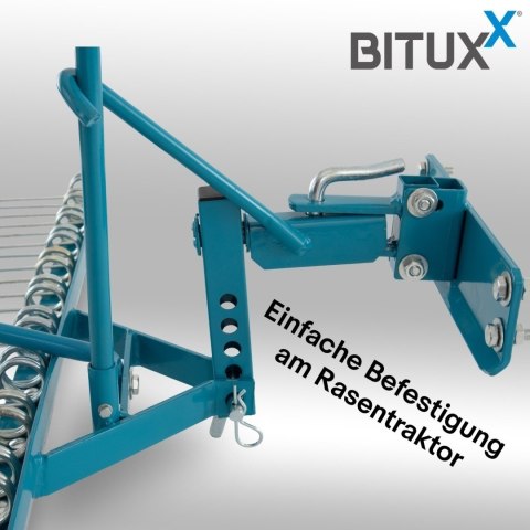 Wertykulator do trawy duzy do quada traktorka kosiarki regulowany solidny