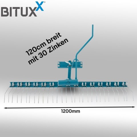 Wertykulator do trawy duzy do quada traktorka kosiarki regulowany solidny