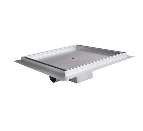ODPŁYW KWADRAT KWADRATOWY PRYSZNICOWY NA PŁYTKĘ 25X25CM STAL NIERDZEWNA BEFLIESBAR