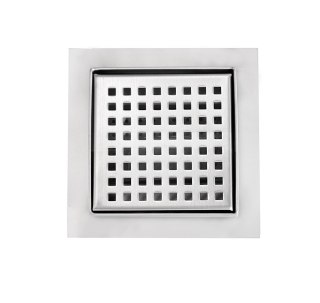 ODPŁYW KWADRAT PRYSZNICOWA KRATKA 12X12CM KRATA ŚCIEKOWA WPUST GITTER