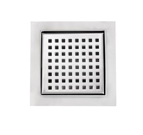 ODPŁYW KWADRAT PRYSZNICOWA KRATKA 12X12CM KRATA ŚCIEKOWA WPUST GITTER
