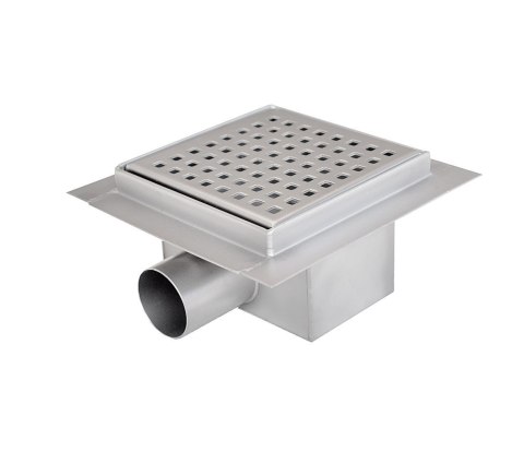 ODPŁYW KWADRAT PRYSZNICOWA KRATKA 12X12CM KRATA ŚCIEKOWA WPUST GITTER
