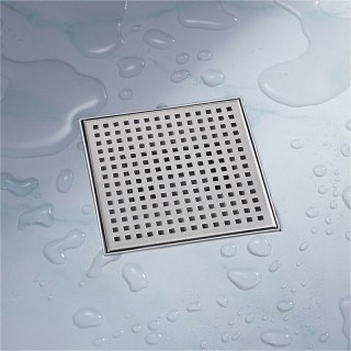 ODPŁYW KWADRATOWY 20X20 CM PRYSZNICOWY DO PRYSZNICA ODWODNIENIE GITTER