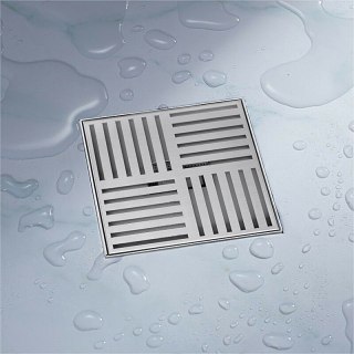 ODPŁYW KWADRATOWY KRATKA ŚCIEKOWA 30X30CM WODNA DO PRYSZNICA LINE