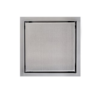 ODPŁYW KWADRATOWY MINIMALIZM KRATKA PRYSZNICOWA 25X25CM WPUST EDELSTAHL