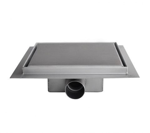ODPŁYW KWADRATOWY MINIMALIZM KRATKA PRYSZNICOWA 25X25CM WPUST EDELSTAHL