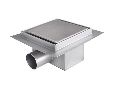 ODPŁYW KWADRATOWY MINIMALIZM KRATKA WODNA 15X15CM ŚCIEKOWA WPUST EDELSTAHL