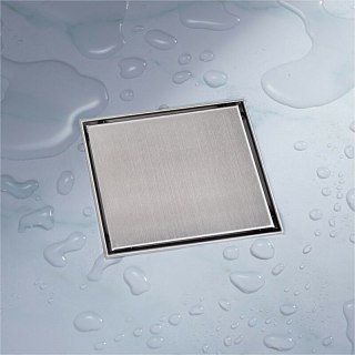 ODPŁYW MINIMALIZM 30X30CM KRATKA ŚCIEKOWA WPUST PRYSZNICOWA DO KABINY EDELSTAHL