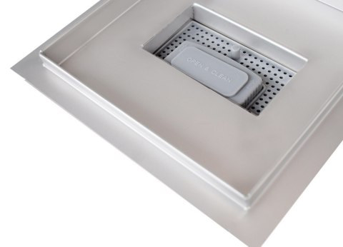 ODPŁYW MINIMALIZM 30X30CM KRATKA ŚCIEKOWA WPUST PRYSZNICOWA DO KABINY EDELSTAHL