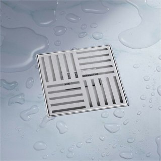 ODPŁYW PRYSZNICOWY KWADRATOWY 25X25CM DO PRYSZNICA WPUST PODŁOGOWY LINE