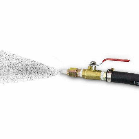 PIASKARKA MOBILNA 19L WĄŻ 2.5M Z ZESTAWEM AKCESORIÓW