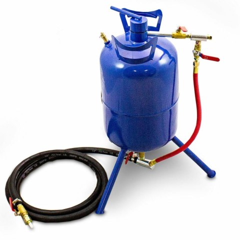 PIASKARKA MOBILNA 19L WĄŻ 2.5M Z ZESTAWEM AKCESORIÓW