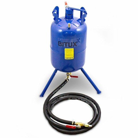 PIASKARKA MOBILNA 19L WĄŻ 2.5M Z ZESTAWEM AKCESORIÓW