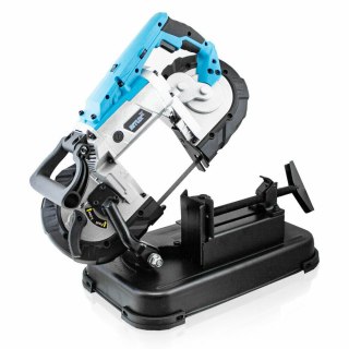 PIŁA TAŚMOWA ELEKTRYCZNA 1100W DO METALU ZE STOŁEM ROBOCZYM LED 2 TAŚMY