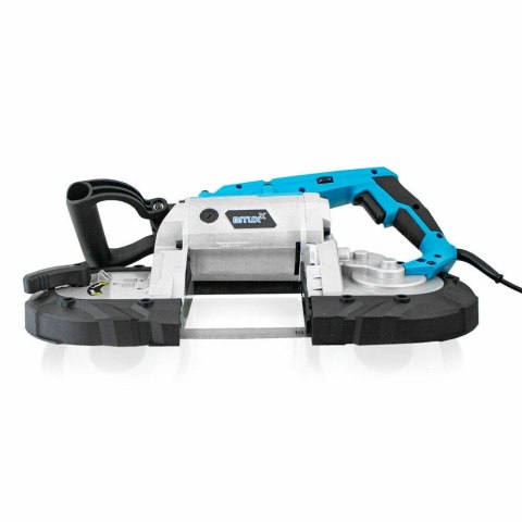 PIŁA TAŚMOWA ELEKTRYCZNA 1100W DO METALU ZE STOŁEM ROBOCZYM LED 2 TAŚMY