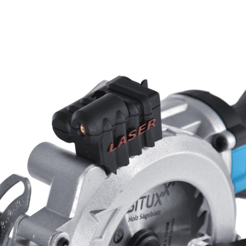 PILARKA TARCZOWA 45-90° Z LASEREM PIŁA 705W RĘCZNA Z TARCZĄ 115MM BITUXX