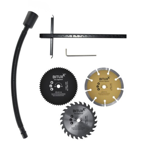 PILARKA TARCZOWA 45-90° Z LASEREM PIŁA 705W RĘCZNA Z TARCZĄ 115MM BITUXX