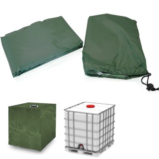 PLANDEKA OCHRONNA UV PVC BITUXX DO ZBIORNIKA NA WODĘ IBC 1000L ZIELONA