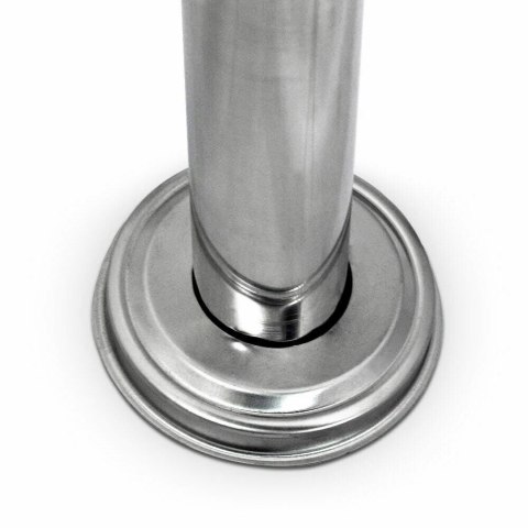 Podwójna skrzynka pocztowa na słupku zestaw 2 szt. z inox stojakiem i gazetnikiem