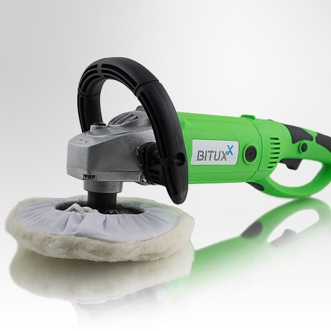 POLERKA SAMOCHODOWA BITUXX MOC 1200W REGULACJA OBROTÓW + ZESTAW AKCESORIÓW