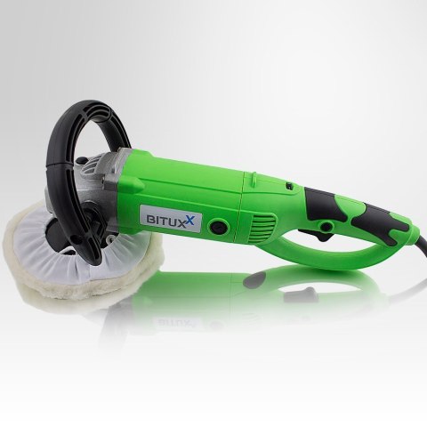 POLERKA SAMOCHODOWA BITUXX MOC 1200W REGULACJA OBROTÓW + ZESTAW AKCESORIÓW