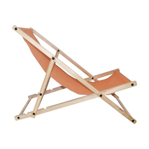 POMARAŃCZOWE SKŁADANE KRZESŁO PLAŻOWE LEŻAK KEMPINGOWY OGRODOWY UNIWERSALNY