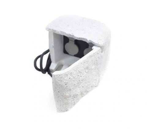 PRZEDŁUŻACZ DO OGRODU KAMIEŃ OGRODOWY IMITACJA KAMIENIA 4 GNIAZDA