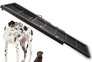 RAMPA KŁADKA PODEST PLATFORMA DLA PSA SKŁADANA DO 80 KG DREWNIANA