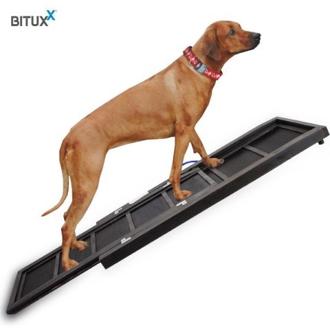 RAMPA KŁADKA PODEST PLATFORMA DLA PSA SKŁADANA DO 80 KG DREWNIANA